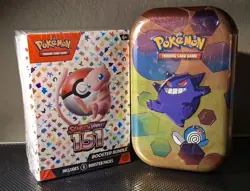 Pokemon 151 Booster Bundle + Gengar Tin -SEALED- - Image 1