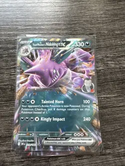 Team Rockets Nidoking Ex 119/182 Destined Rivals Pokemon Tcg Nm Fast Shipping - Image 1