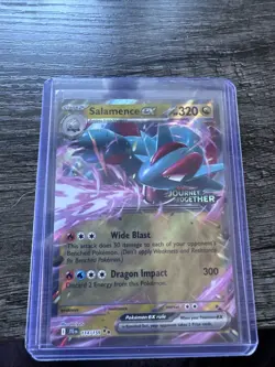 Pokemon TCG Salamence EX Journey Together Stamped Promo Nm Fast Shipping 114/159 - Image 1