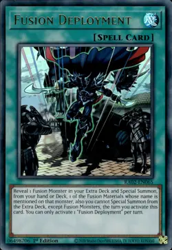 Fusion Deployment - Ultra Rare 1st Edition RA02-EN065 - NM - YuGiOh - Image 1
