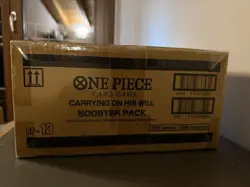 One Piece OP-13 Carrying On His Will Booster Box Case SEALED English - Image 3
