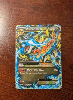 Mega Charizard EX 69/106 Pokemon XY Flashfire 2014 Excellent/NM Condition - Image 1