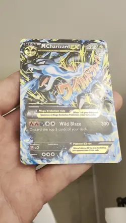 Mega Charizard EX 69/106 Pokemon XY Flashfire 2014 Excellent/NM Condition - Image 2