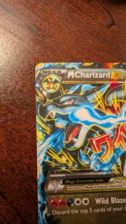 Mega Charizard EX 69/106 Pokemon XY Flashfire 2014 Excellent/NM Condition - Image 4
