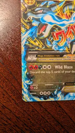Mega Charizard EX 69/106 Pokemon XY Flashfire 2014 Excellent/NM Condition - Image 5