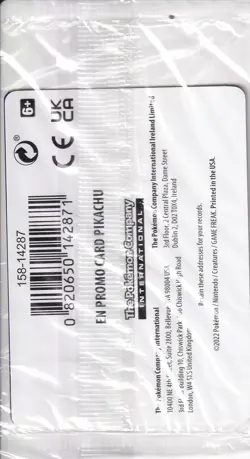 Sealed Pikachu (28) Holo Holo Rare Pokemon GO 028/078 NM - Image 2