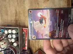 Pokemon TCG Charizard EX 199/165 Scarlet & Violet 151 Special Illustration Rare - Image 3
