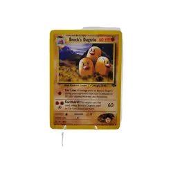 Brock's Dugtrio 22/132 Rare Gym Challenge Pokemon TCG WOTC LP/MP - Image 1