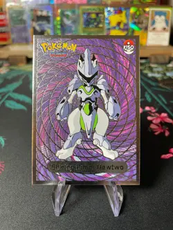 #150 SHINING ARMOR MEWTWO Non-TCG 2024 SHINY POKEMON Card Kanto Peru Foil NM - Image 1