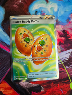 Buddy-Buddy Poffin 167/132 Ultra Rare Mega Evolution Pokemon NM EN - Image 1