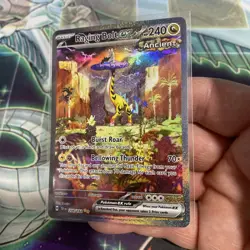 Pokemon TCG Temporal Forces Raging Bolt EX Special Illustration Card 208/162 - Image 2