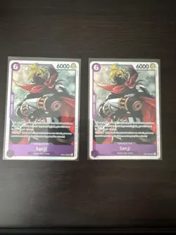Sanji OP07-064 500 Years in the Future Foil (2)- Two Cards - Image 1