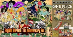 One Piece 1st Anniversary Set English Version No Cards, Inc Playmat & Sleeves - Image 2