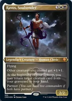 MTG English Ravos, Soultender (Foil Etched) NM Foil Commander Legends - Image 1