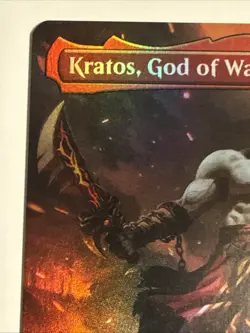 2025 Wizards Of The Coast Kratos, God of War - Borderless 2207 FOIL - Image 3
