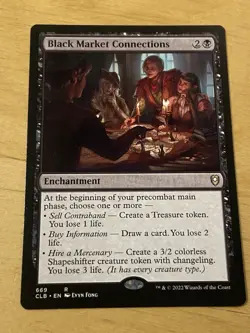 MTG Black Market Connections NM - CLB: Battle for Baldur's Gate - Image 1
