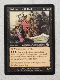 NM Balthor the Defiled Judgment Mtg Magic the Gathering - Image 1