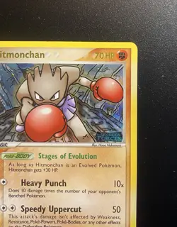 Pokemon Card-Hitmonchan -Holo-Unseen Forces-24/115-ENG-Stamped-Near Mint - Image 4