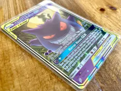 GENGAR & MIMIKYU GX TAG TEAM 2019 POKEMON 53/181 HOLO EXCELLENT HORROR HOUSE 🔥 - Image 3