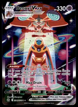 Pokemon TCG Crown Zenith #GG45/GG70 Deoxys VMAX NM - Image 1