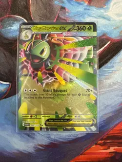 Pokemon MEGA MEGANIUM EX 010/217 - Ascended Heroes - ULTRA RARE HOLO - MINT - Image 1