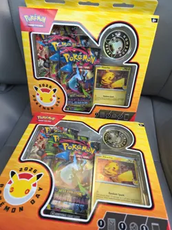 2 Boxes - Pokemon TCG 30th Anniversary Collection Box - Pokemon Day 2026 - - Image 1