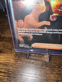 Pokemon TCG Giovanni's Charisma 204/165 - Image 2