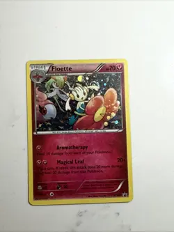 HD RARE SWIRL - FLOETTE - XY139 - Cosmos Holo TCG Pokemon NM RARE - Image 1