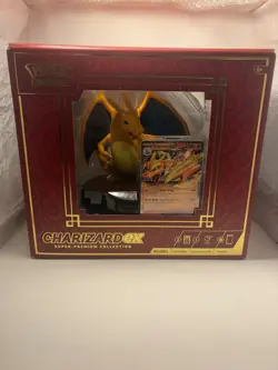 Pokemon Charizard EX Super Premium Collection - Sealed Box - 10 Booster Packs! - Image 1