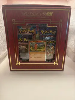 Pokemon Charizard EX Super Premium Collection - Sealed Box - 10 Booster Packs! - Image 2
