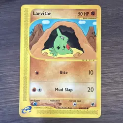 Larvitar - 116/165 Expedition Base Set - Pokemon TCG - 2002 - Image 1