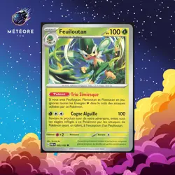 Carte Pokemon Feuiloutan 005/182 Faille Paradoxe Francais - Image 1