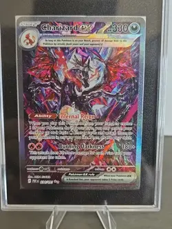 Pokemon 2024 SV Paldean Fates en Charizard EX #234/091 SGC 10 GEM Special Rare - Image 2