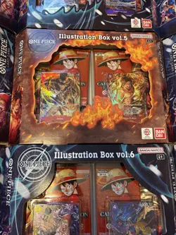 One Piece Illustration Box’s Vol.5 (1) & Vol.6 (8) LOT OF 9. NEW IN BOX SEALED. - Image 4