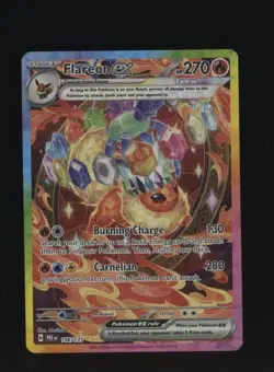 2025 Pokemon TCG PRE EN Special Illustration Rare #146 Flareon ex - Image 1