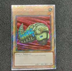 Yugioh! 1x Petit Moth RA04-EN111 Platinum Secret Rare 1st Ed NM - Image 1