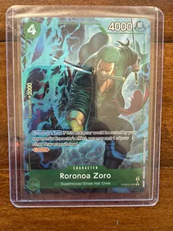 Roronoa Zoro - PRB02-006 (Alternate Art) Premium Booster -The Best- Vol. 2 Foil - Image 1