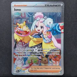 Iono 269/193 - SV Paldea Evolved - Special Illustration Rare Pokemon TCG English - Image 1