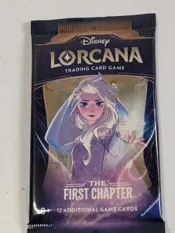 1x Sealed Disney Lorcana The First Chapter Booster Pack (Elsa Ver.) - Image 1
