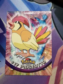 Pokemon Topps Pidgeotto #17 TV Animation Edition Series 1 (Black Logo) - Image 1