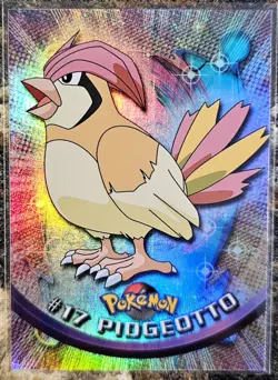 1999 Pokemon Topps FOIL Pidgeotto 17 Ungraded NM or Better - Image 1