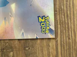 Pokemon - Topps - Pikachu Versus a Titan 34 Pokemon 2000 Movie Rainbow 🌈 Foil - Image 5