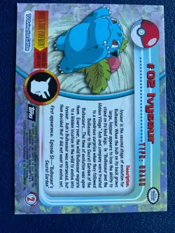 Pokemon Topps Series 1 (1999) Blue Logo Black Logo Red Logo - Image 3