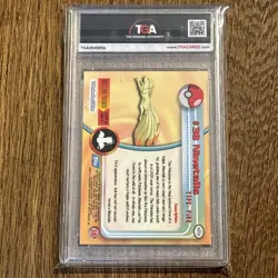 1999 Topps Pokemon TV Animation Edition Series 1 Ninetales #38 TGA 9 Mint Graded - Image 2
