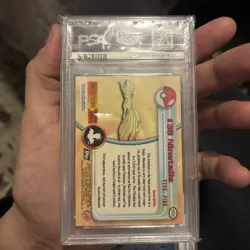 1999 TOPPS POKEMON TV FOIL #38 NINETAILS PSA 9 - Image 2