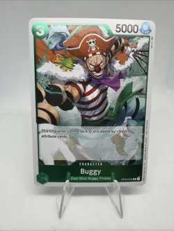 BUGGY OP03-032 ALTERNATE ART FOIL, ONE PIECE CARD GAME, DASH PACK - Image 1
