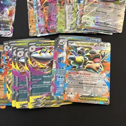 HUGE Pokemon Card Lot of 40 Promos V’s & More! - Image 5