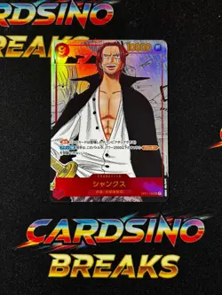 Shanks OP01-120 SEC Comic Parallel Manga Alt Art ONE PIECE Card Japanese - Image 1