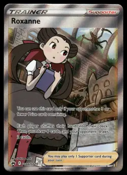 Pokemon Cards Roxanne GG66/GG70 Crown Zenith Galarian Gallery Rare Ultra NM - Image 1