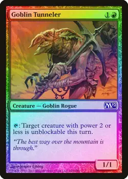 Goblin Tunneler FOIL Magic 2012 / M12 NM Red Common MAGIC MTG CARD ABUGames - Image 1
